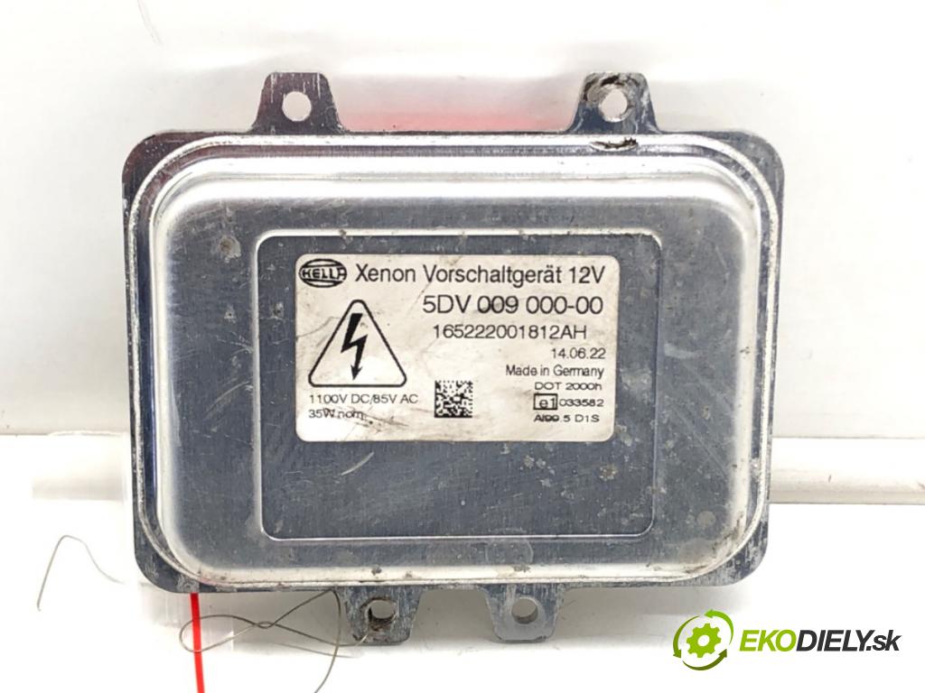 SKODA SUPERB II (3T4) 2008 - 2015    2.0 TDI 125 kW [170 KM] olej napędowy 2008 - 2015  Menič XENON 5DV009000-00 (Riadiace jednotky xenónu)