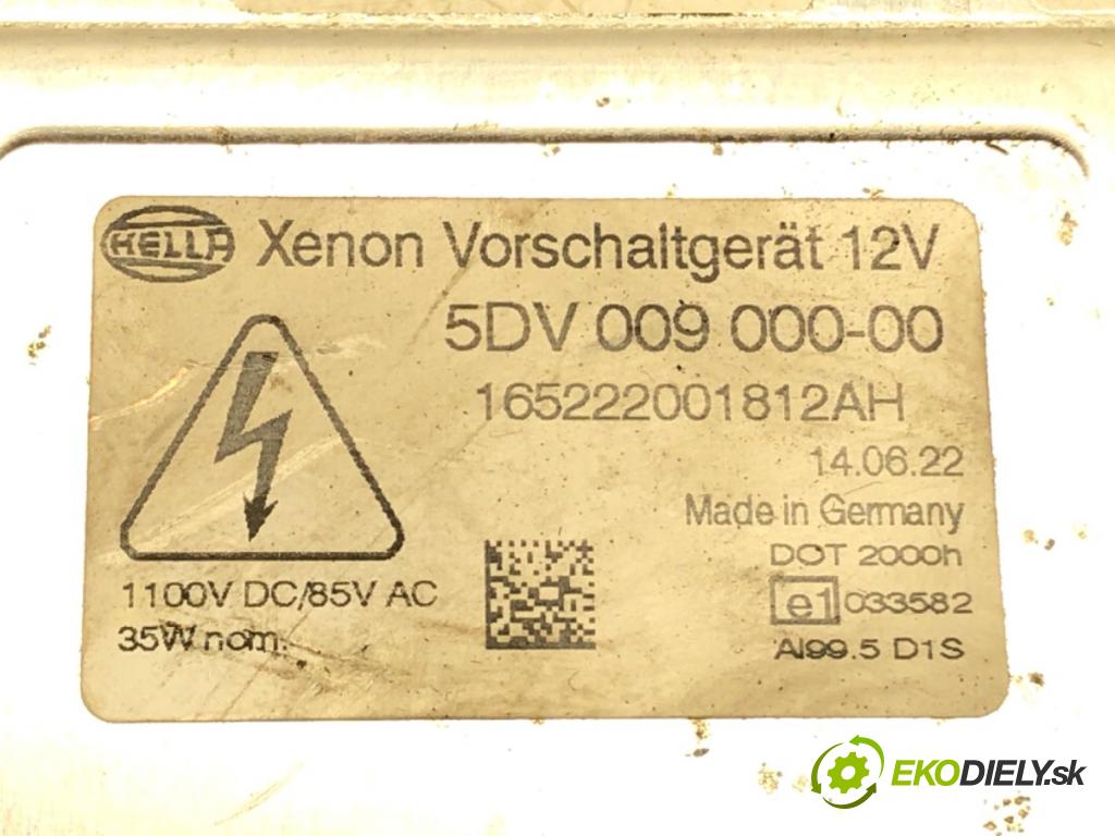 SKODA SUPERB II (3T4) 2008 - 2015    2.0 TDI 125 kW [170 KM] olej napędowy 2008 - 2015  Menič XENON 5DV009000-00 (Riadiace jednotky xenónu)