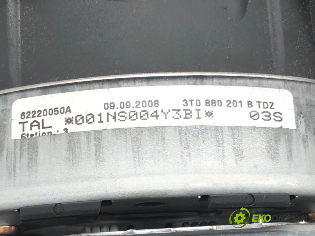 SKODA SUPERB II (3T4) 2008 - 2015    2.0 TDI 125 kW [170 KM] olej napędowy 2008 - 2015  AirBag volantu 3T0880201B (Airbagy)