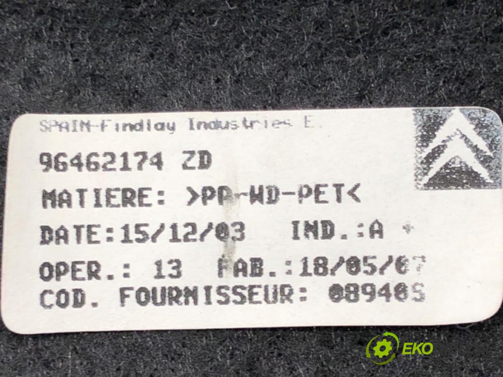 CITROEN C4 I (LC_) 2004 - 2014    1.6 HDi 66 kW [90 KM] olej napędowy 2004 - 2011  Pláto zadná 96462174ZD (Pláta zadné)