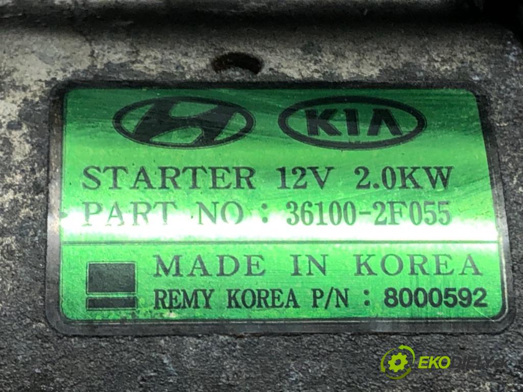 HYUNDAI ix35 (LM, EL, ELH) 2009 - 2022    2.0 CRDi 135 kW [184 KM] olej napędowy 2012 - 2022  Štartér 36100-2F055 (Štartéry)