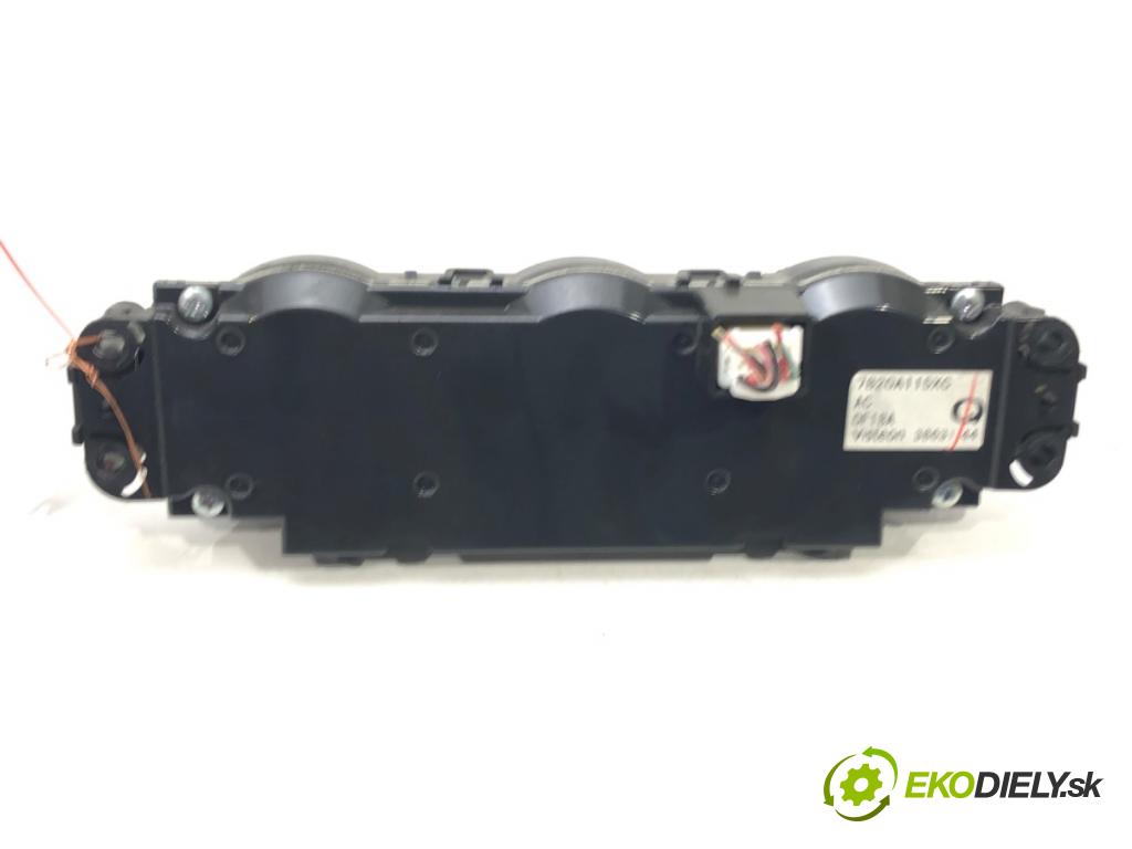 MITSUBISHI LANCER VIII (CY_A, CZ_A) 2007 - 2022    1.8 DI-D (CY9A) 110 kW [150 KM] olej napędowy 2010  Panel ovládania kúrenia 7820A115XC (Prepínače, spínače, tlačidlá a ovládače kúrenia)