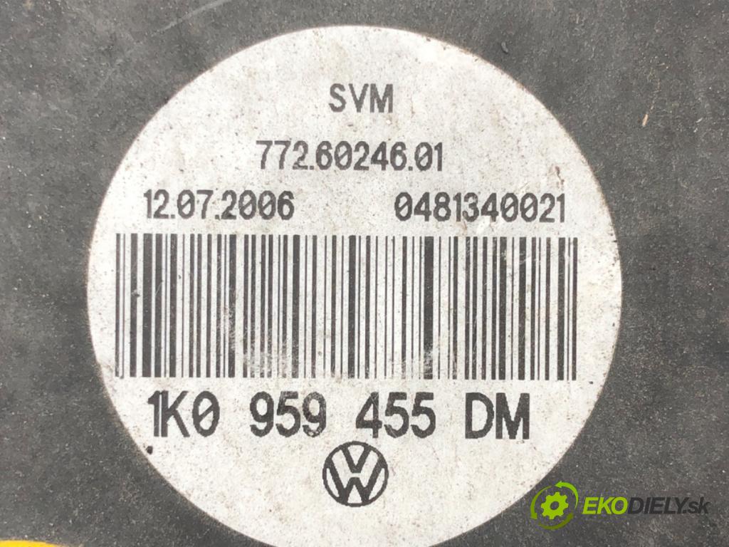 VW PASSAT B6 Variant (3C5) 2005 - 2011    1.9 TDI 77 kW [105 KM] olej napędowy 2005 - 2010  Ventilátor chladiča 1K0959455DM (Ventilátory)