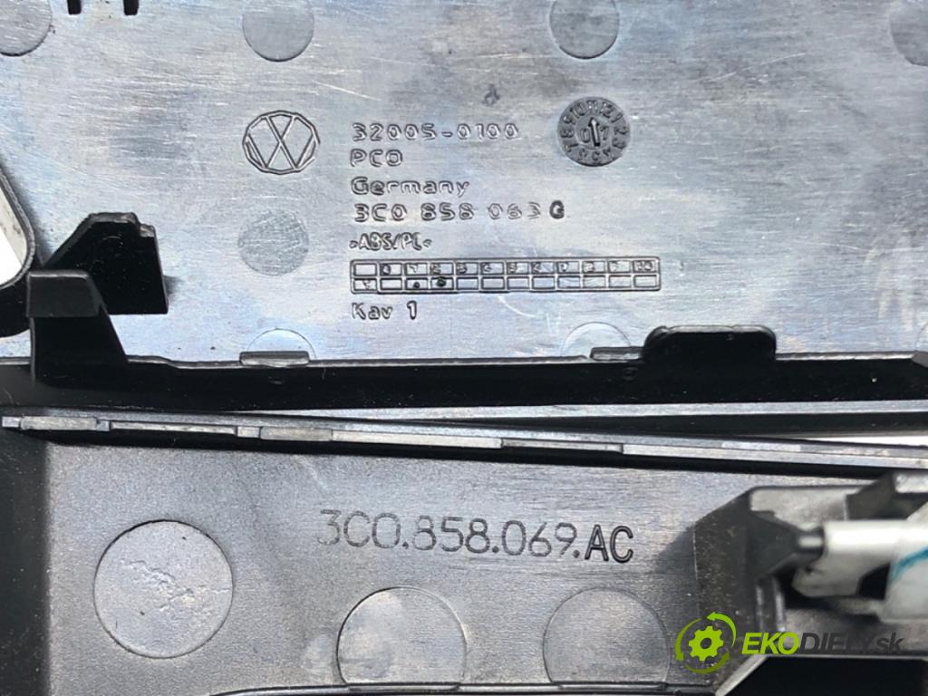 VW PASSAT B6 Variant (3C5) 2005 - 2011    1.9 TDI 77 kW [105 KM] olej napędowy 2005 - 2010  lišty kryt  (Lišty)