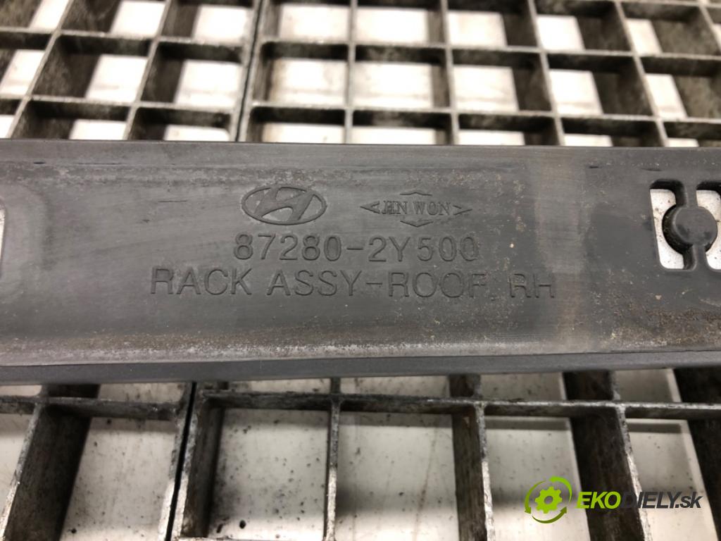 HYUNDAI ix35 (LM, EL, ELH) 2009 - 2022    2.0 CRDi 100 kW [136 KM] olej napędowy 2010 - 2022  zábradlí: 87280-2Y500 (Střešní ližiny)