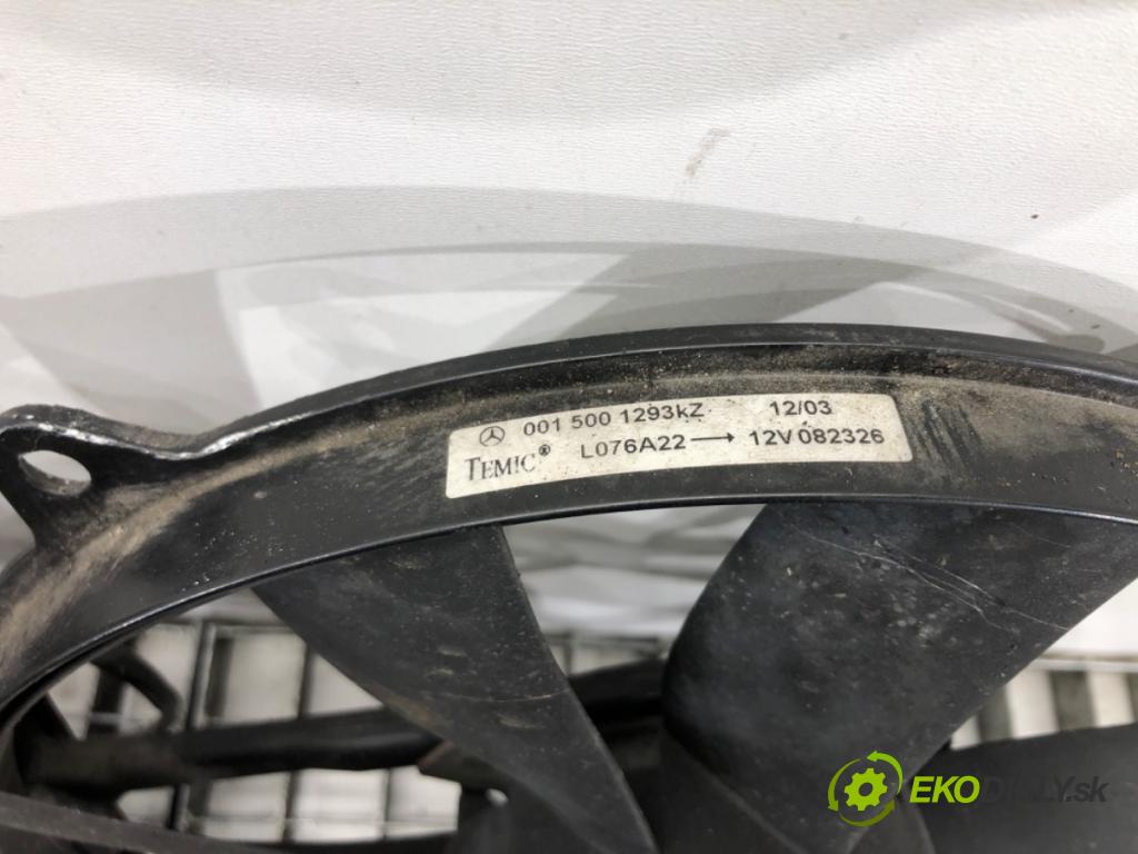 MERCEDES-BENZ CLK (C208) 1997 - 2003    55 AMG (208.374) 255 kW [347 KM] benzyna 1999 - 20  Ventilátor chladiča 0015001393kZ 0015001293kZ (Ventilátory)