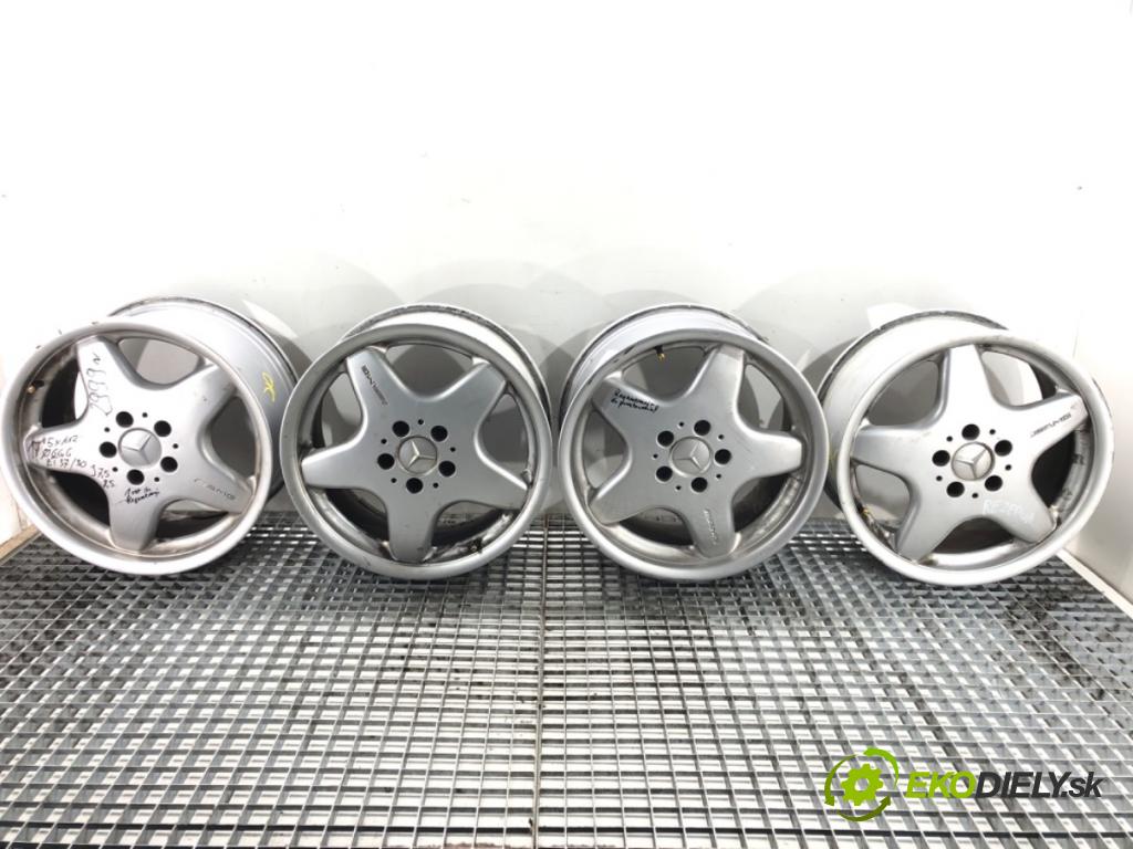 MERCEDES-BENZ CLK (C208) 1997 - 2003    55 AMG 255 kW [347 KM] benzyna 2000 - 2003  disky hliníkové 17 7,5J 8.5J: 5x112 ET37 ET30 stred CENTR. 66,6 AMG