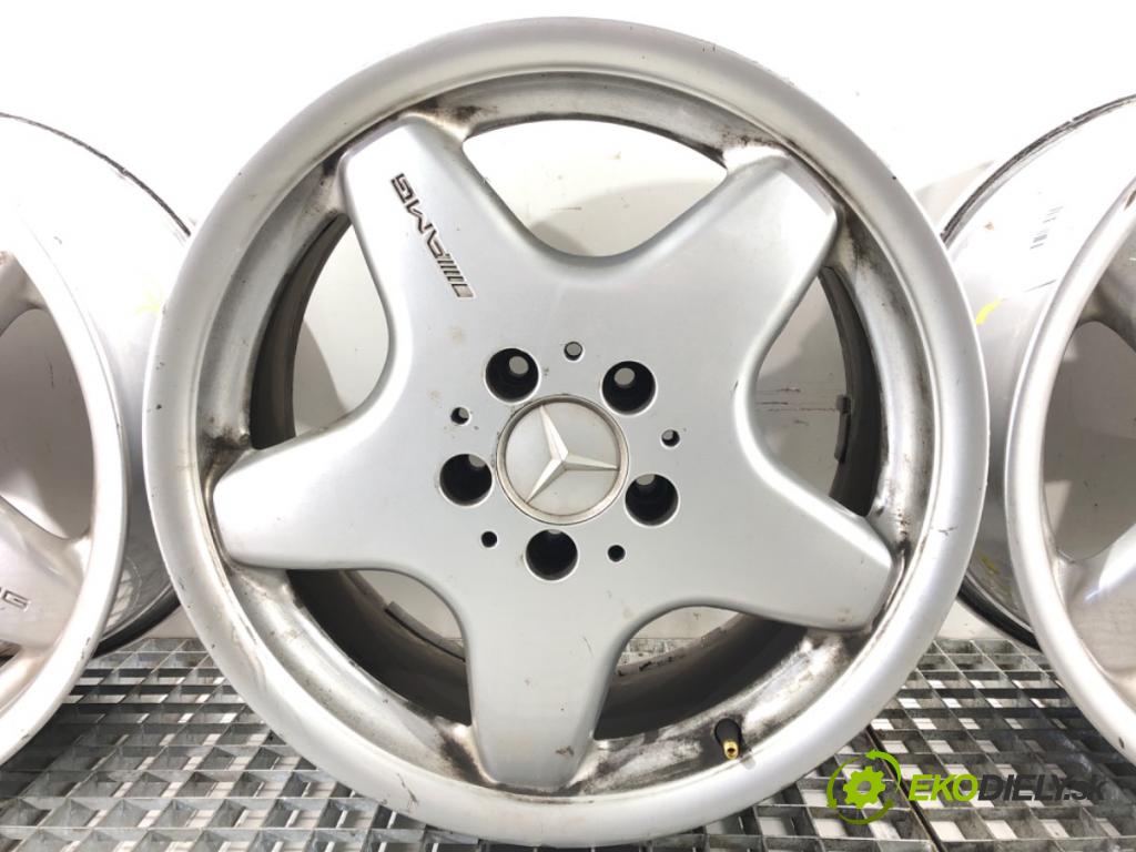 MERCEDES-BENZ CLK (C208) 1997 - 2003    55 AMG 255 kW [347 KM] benzyna 2000 - 2003  disky hliníkové 17 7,5J 8.5J: 5x112 ET37 ET30 stred CENTR. 66,6 AMG