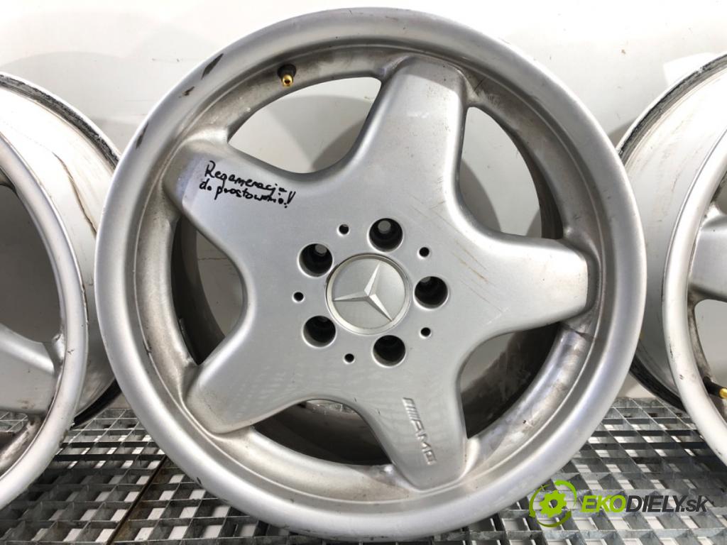 MERCEDES-BENZ CLK (C208) 1997 - 2003    55 AMG 255 kW [347 KM] benzyna 2000 - 2003  disky hliníkové 17 7,5J 8.5J: 5x112 ET37 ET30 stred CENTR. 66,6 AMG