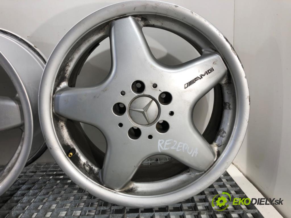 MERCEDES-BENZ CLK (C208) 1997 - 2003    55 AMG 255 kW [347 KM] benzyna 2000 - 2003  disky hliníkové 17 7,5J 8.5J: 5x112 ET37 ET30 stred CENTR. 66,6 AMG