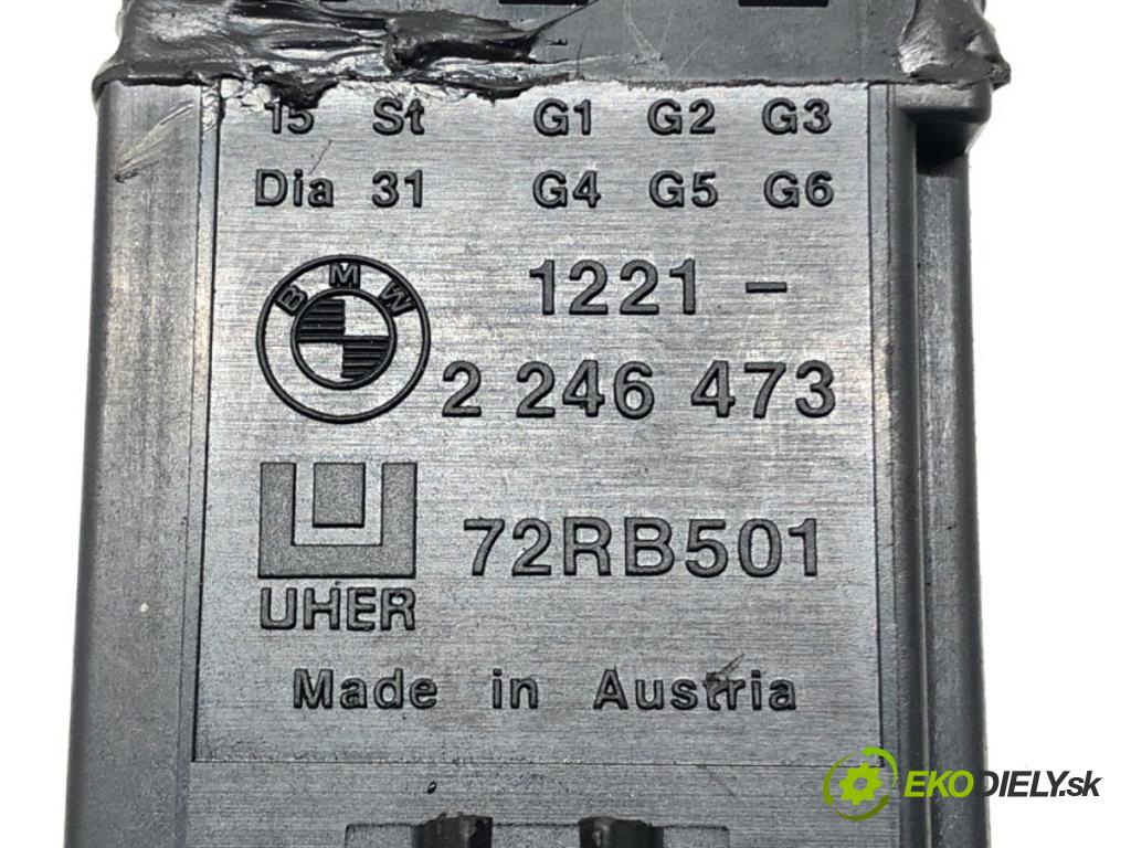 BMW 5 (E39) 1995 - 2003    525 tds 105 kW [143 KM] olej napędowy 1996 - 2003  relé sviečok žhavenia 2246473 (Relé)