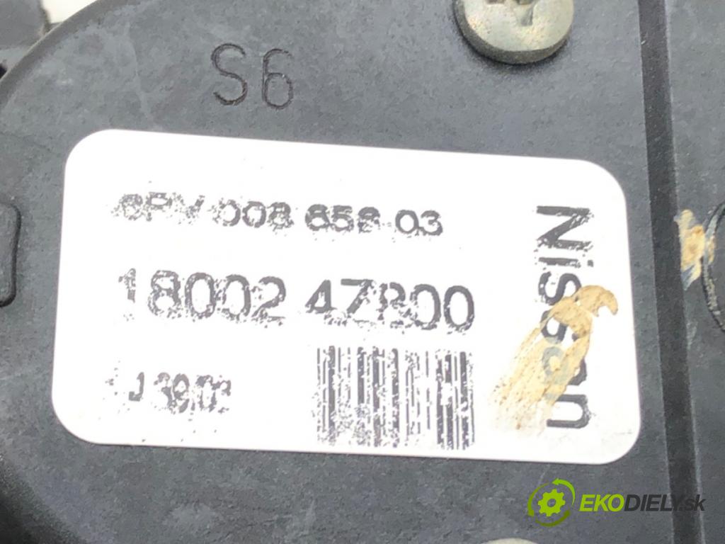 NISSAN ALTIMA (L31) 2001 - 2007    2.5 131 kW [178 KM] benzyna 2001 - 2006  Potenciometer plynového pedálu 1800247800 (Pedále)