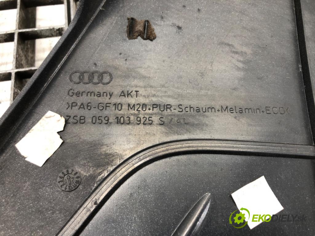 AUDI A4 B7 (8EC) 2004 - 2008    2.7 TDI 132 kW [180 KM] olej napędowy 2006 - 2008  Kryt Motor 059103925S (Kryty motora)