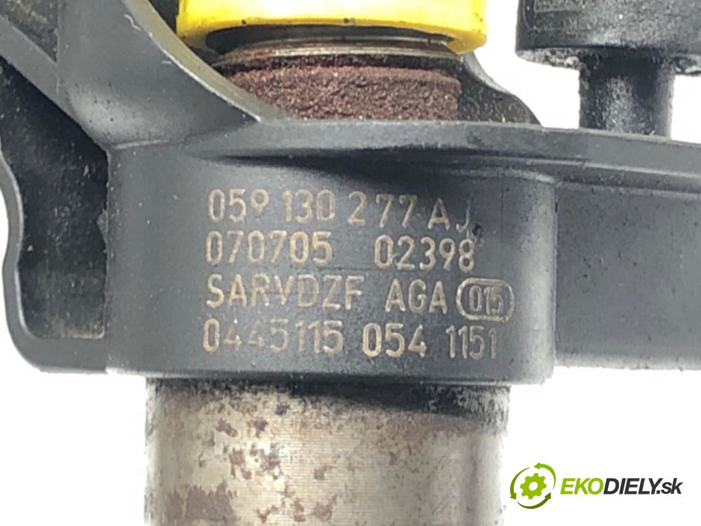 AUDI A4 B7 (8EC) 2004 - 2008    2.7 TDI 132 kW [180 KM] olej napędowy 2006 - 2008  vstřikovací ventily 059130277AJ