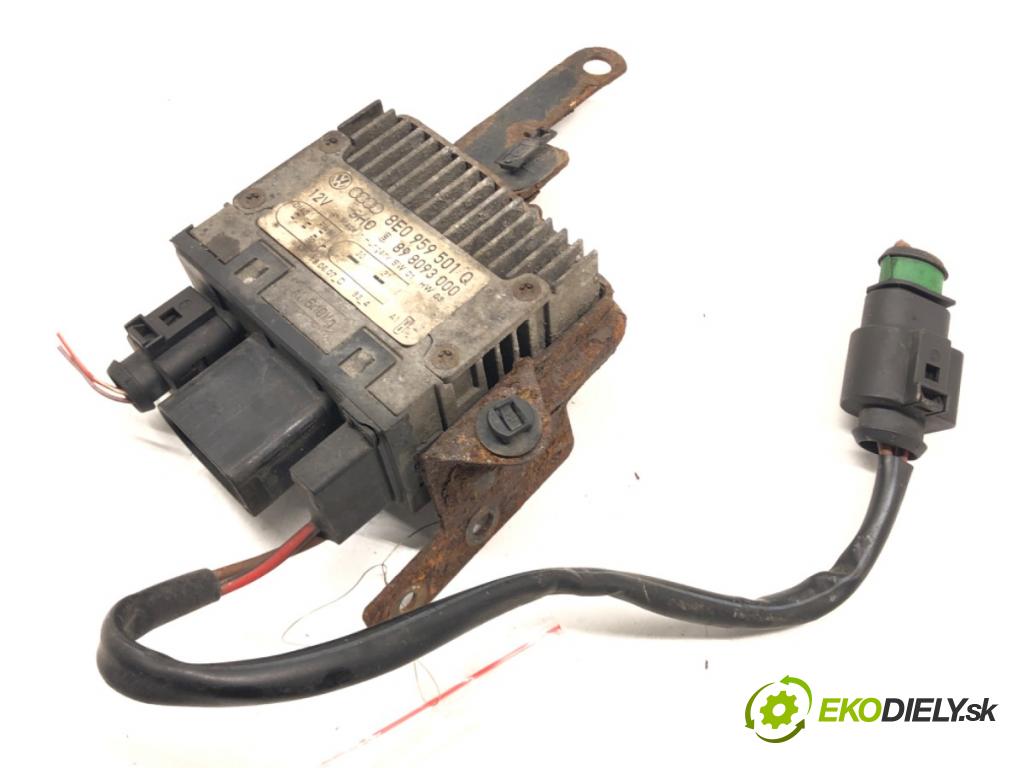 AUDI A4 B7 (8EC) 2004 - 2008    2.7 TDI 132 kW [180 KM] olej napędowy 2006 - 2008  Modul Riadiaca jednotka ventilátora 8E0959501Q (Ostatné)