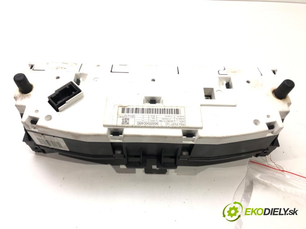 CITROEN C5 III (RD_) 2008 - 2022    2.0 HDi (RDRHDA) 100 kW [136 KM] olej napędowy 200  Prístrojovka 9665560480 (Prístrojové dosky, displeje)