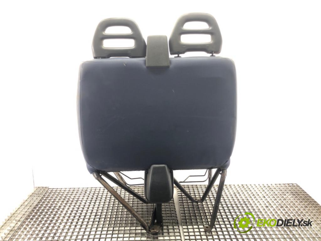 CITROEN JUMPER Autobus (244, Z_) 2002 - 2022    2.0 HDi 62 kW [84 KM] olej napędowy 2002 - 2022  Sedadlo pravy DVOJNÁSOBEK:  (Sedačky, sedadlá)