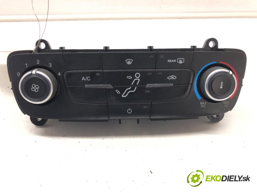 FORD FOCUS III 2010 - 2022    1.5 TDCi 70 kW [95 KM] olej napędowy 2014 - 2017  Panel ovládania kúrenia F1ET18549 (Prepínače, spínače, tlačidlá a ovládače kúrenia)