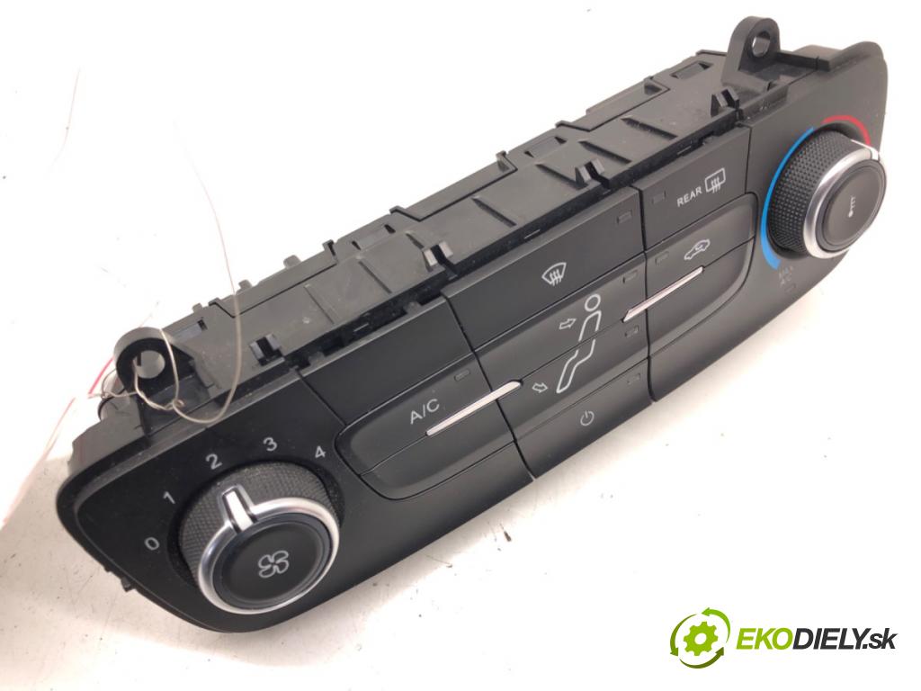 FORD FOCUS III 2010 - 2022    1.5 TDCi 70 kW [95 KM] olej napędowy 2014 - 2017  Panel ovládania kúrenia F1ET18549 (Prepínače, spínače, tlačidlá a ovládače kúrenia)