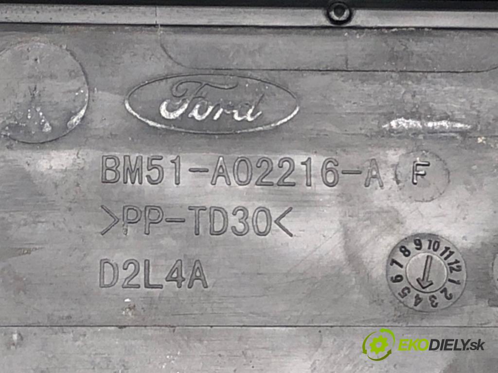 FORD FOCUS III 2010 - 2022    1.5 TDCi 70 kW [95 KM] olej napędowy 2014 - 2017  Torpédo, plast pod čelné okno BM51-A02216-AF (Torpéda)