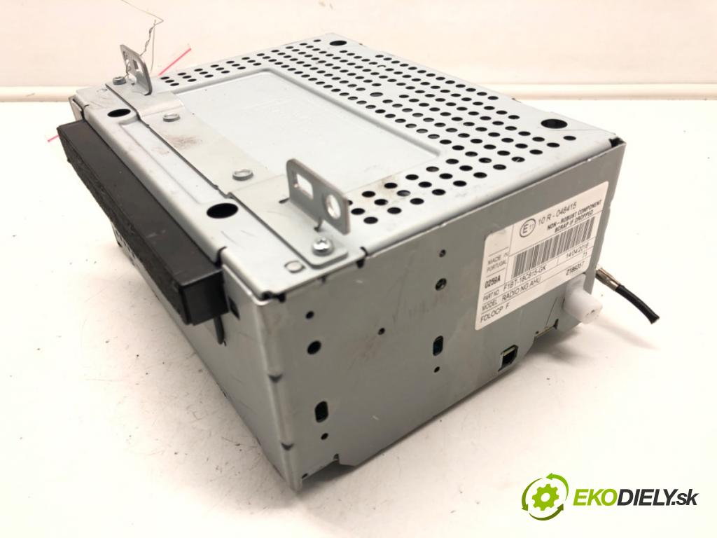 FORD FOCUS III 2010 - 2022    1.5 TDCi 70 kW [95 KM] olej napędowy 2014 - 2017  RADIO F1BT-18C815-GK (Audio zariadenia)