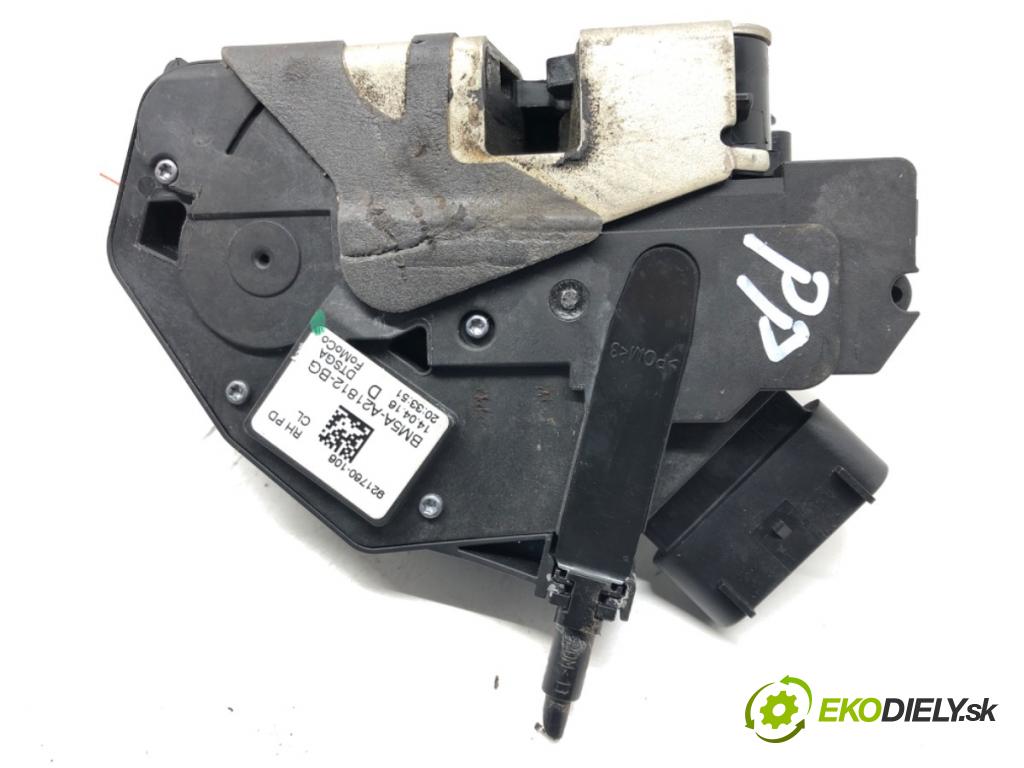 FORD FOCUS III 2010 - 2022    1.5 TDCi 70 kW [95 KM] olej napędowy 2014 - 2017  zámok přední část pravý BM5A-A21812-BG