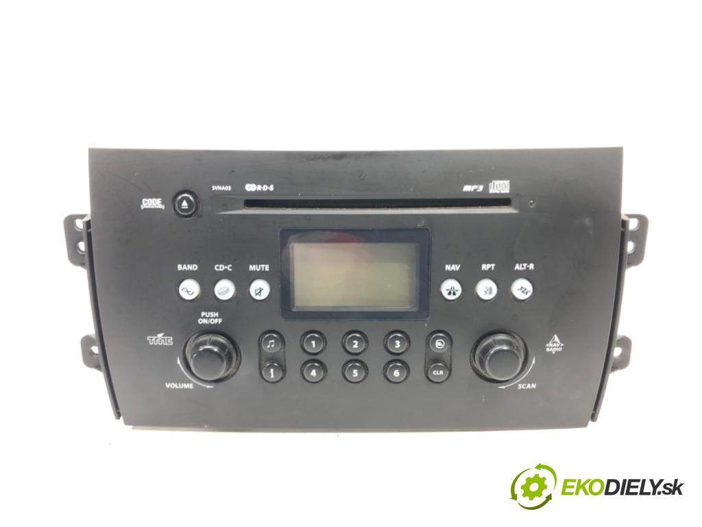SUZUKI SX4 (EY, GY) 2006 - 2022    1.9 DDiS (RW 419D) 88 kW [120 KM] olej napędowy 20  RADIO  (Audio zariadenia)