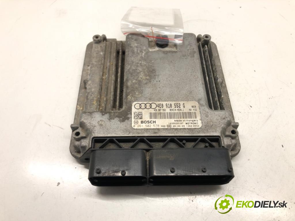 AUDI A8 D3 (4E2, 4E8) 2002 - 2010    S8 quattro 331 kW [450 KM] benzyna 2006 - 2010  riadiaca jednotka Motor 4E0910552G (Riadiace jednotky)