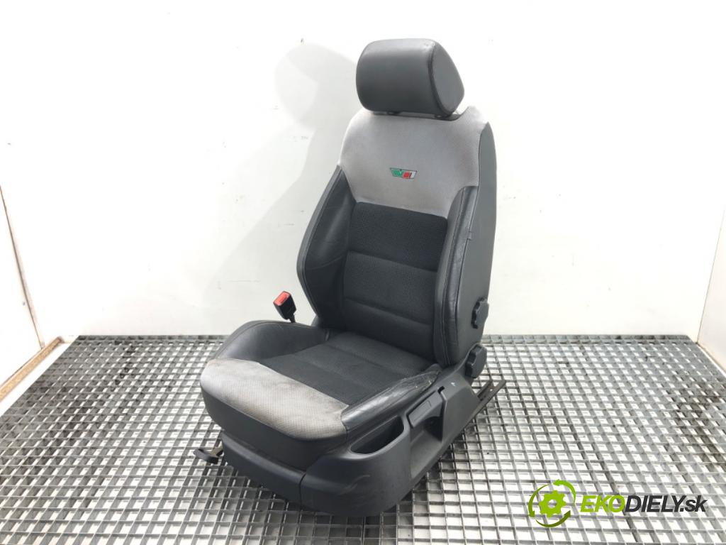 SKODA OCTAVIA II (1Z3) 2004 - 2013    1.9 TDI 77 kW [105 KM] olej napędowy 2004 - 2010  Sedadlo ľavy  (Sedačky, sedadlá)