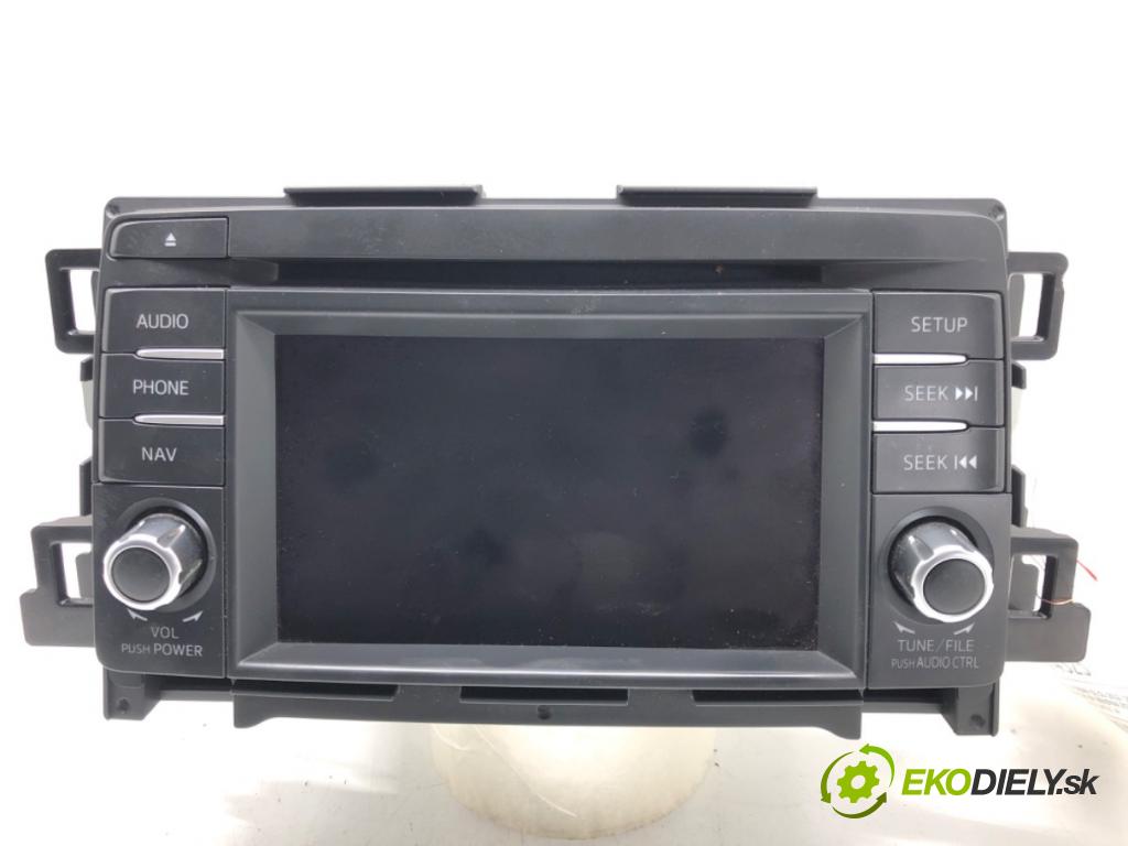 MAZDA 6 sedan (GJ, GL) 2012 - 2022    2.0 (GJEFP) 121 kW [165 KM] benzyna 2013 - 2022  RADIO CV-VM42F0JM (Audio zariadenia)