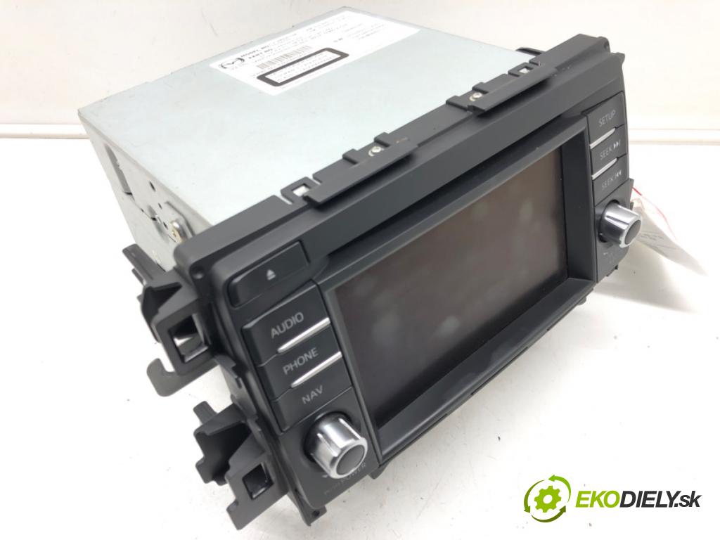 MAZDA 6 sedan (GJ, GL) 2012 - 2022    2.0 (GJEFP) 121 kW [165 KM] benzyna 2013 - 2022  RADIO CV-VM42F0JM (Audio zariadenia)