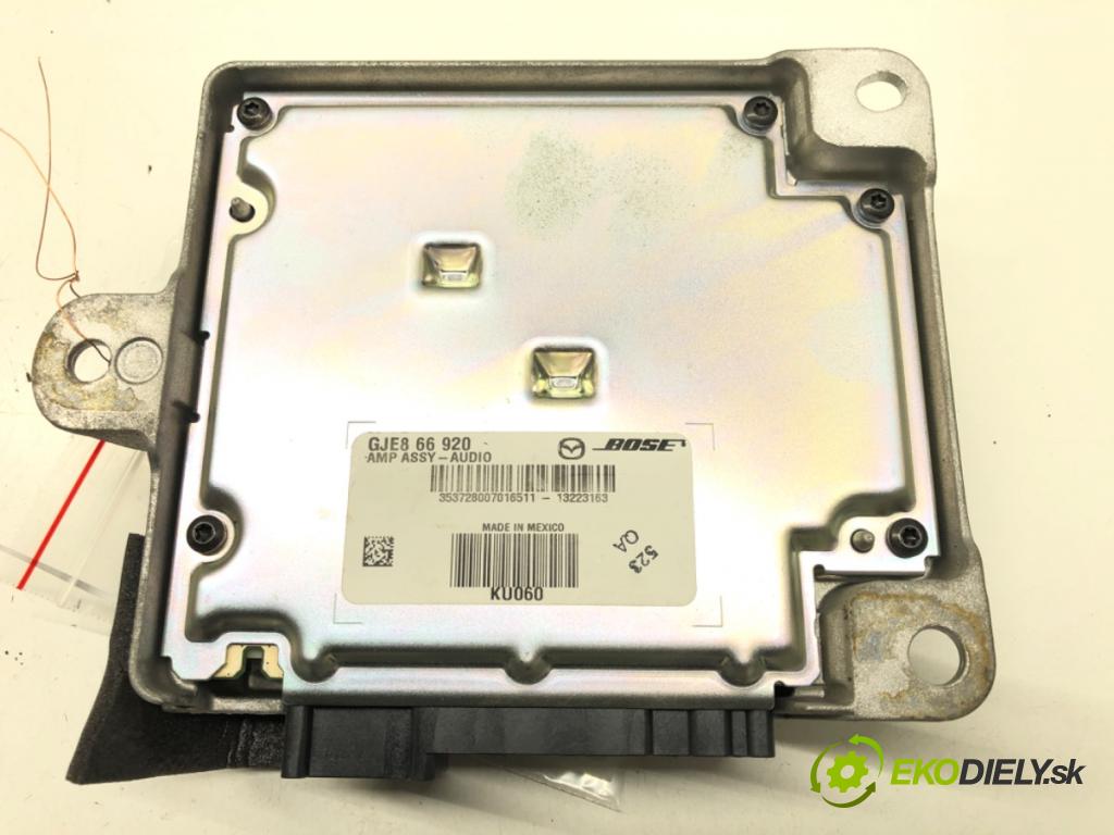 MAZDA 6 sedan (GJ, GL) 2012 - 2022    2.0 (GJEFP) 121 kW [165 KM] benzyna 2013 - 2022  Zosilňovač GJE866920 (Zosilňovače)