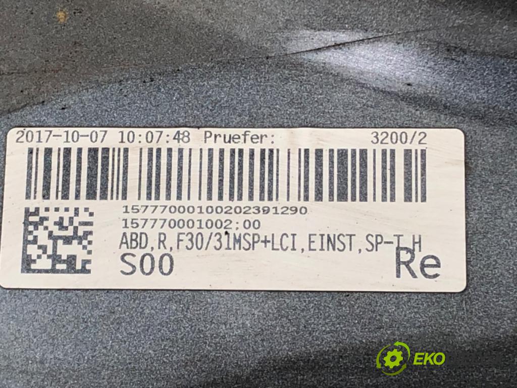 BMW 3 (F30, F80) 2011 - 2018    340 i 240 kW [326 KM] benzyna 2015 - 2018  Lišta prahová pravá  (Lišty prahové)