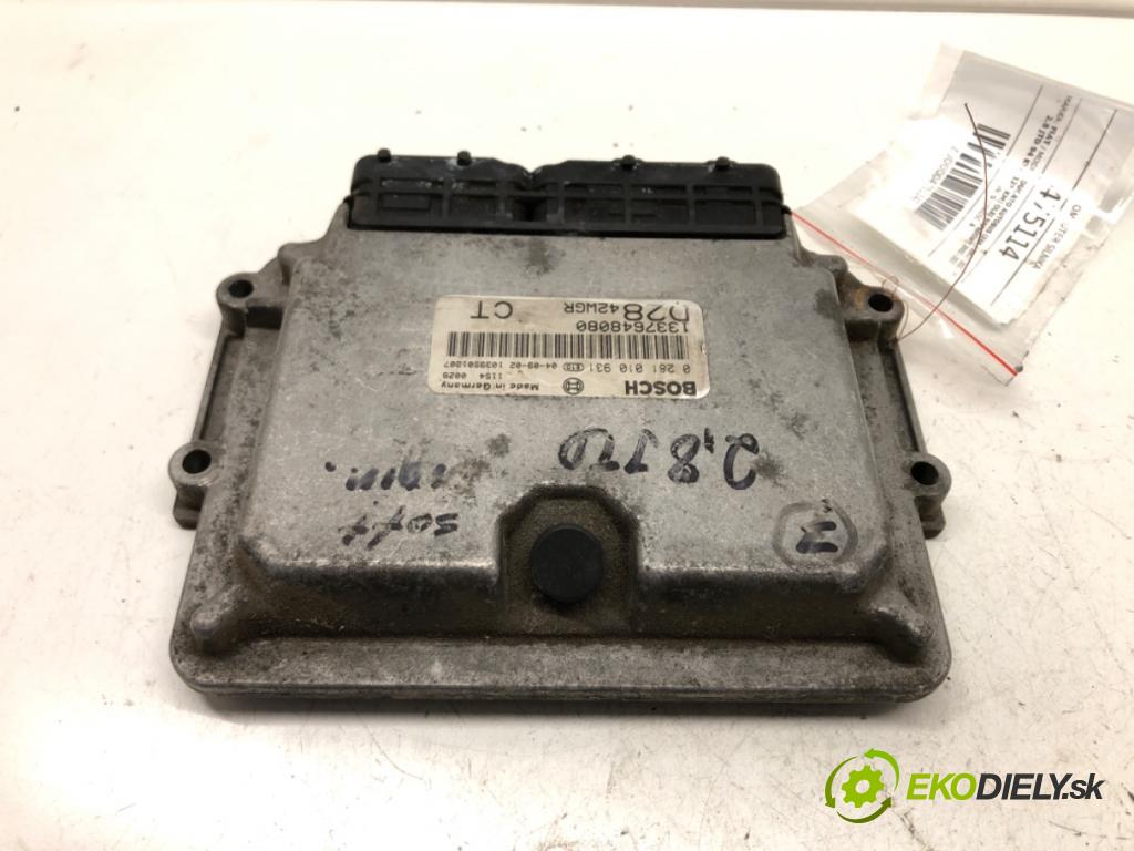 FIAT DUCATO Autobus (244_) 2002 - 2022    2.8 JTD 94 kW [128 KM] olej napędowy 2002 - 2022  riadiaca jednotka Motor 0281010931 (Riadiace jednotky)