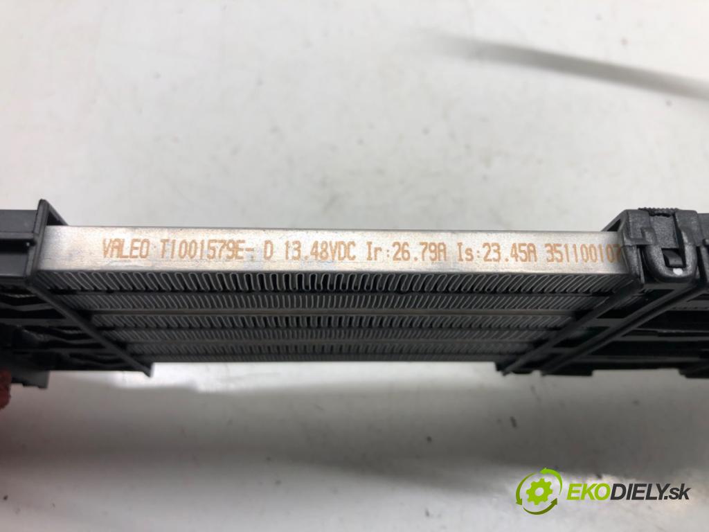 PEUGEOT 508 I (8D_) 2010 - 2018    2.0 HDi 120 kW [163 KM] olej napędowy 2010 - 2018  Výhrevné teleso, radiátor kúrenia elektrická N108124M T1001579E (Radiátory kúrenia)