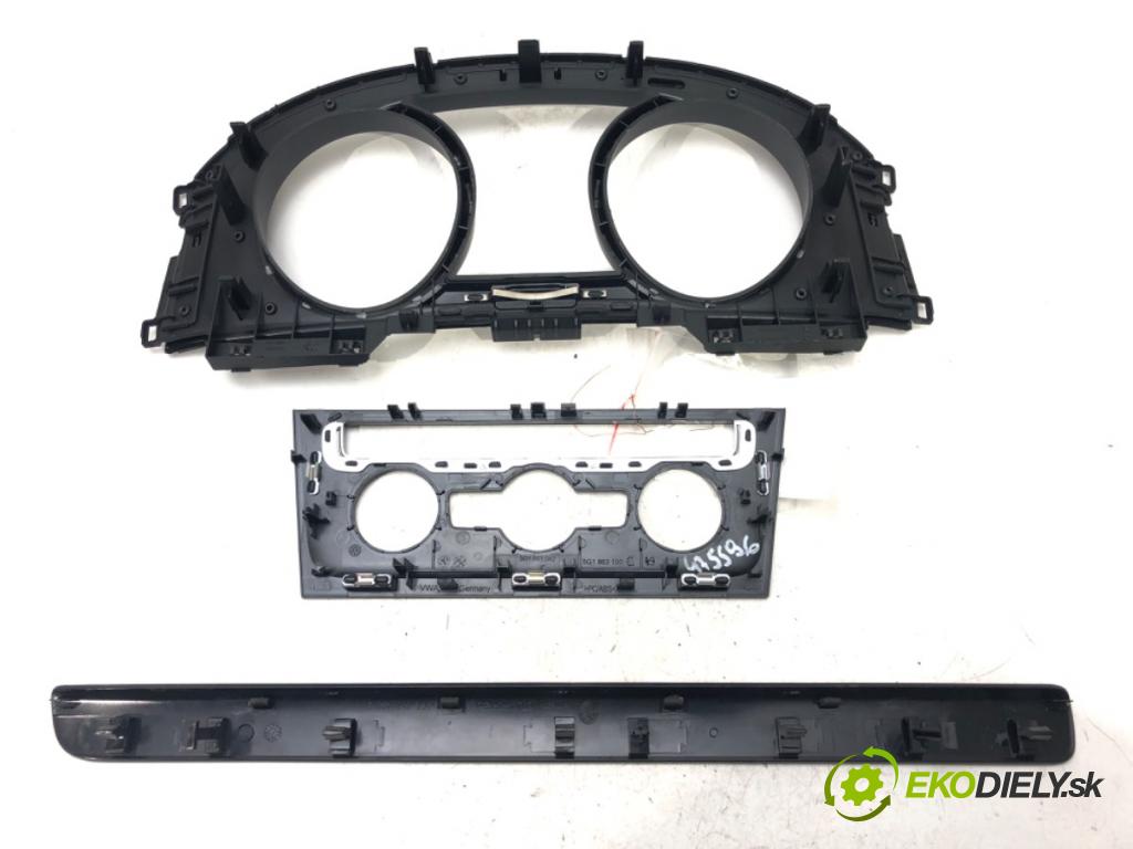 VW GOLF VII (5G1, BQ1, BE1, BE2) 2012 - 2022    1.6 TDI 77 kW [105 KM] olej napędowy 2012 - 2017  lišty kryt interiéru 5G0857059