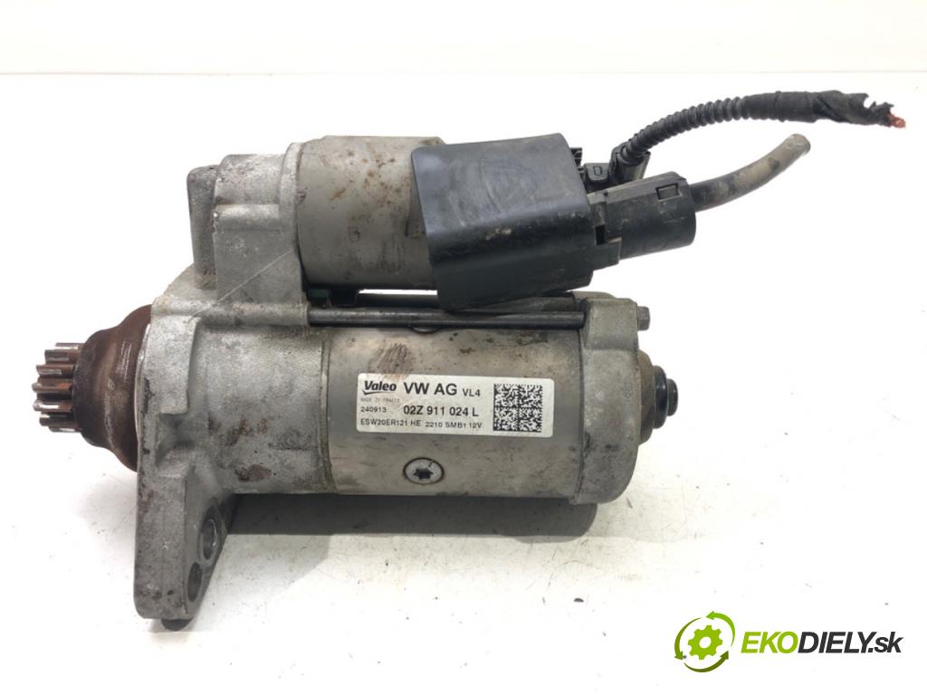 VW GOLF VII liftback 2013 77 kW 1.6 TDI 1598 startér 02Z911024L (Startér)