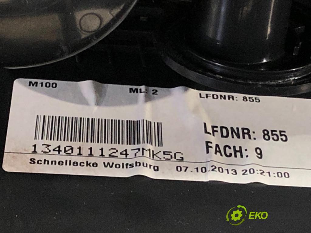 VW GOLF VII (5G1, BQ1, BE1, BE2) 2012 - 2022    1.6 TDI 77 kW [105 KM] olej napędowy 2012 - 2017  Tunel stredový  (Stredový tunel / panel)