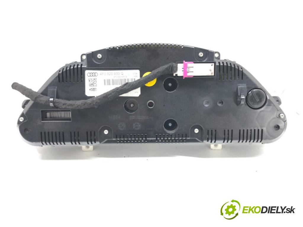 AUDI A6 C6 Avant (4F5) 2004 - 2011    2.0 TDI 125 kW [170 KM] olej napędowy 2008 - 2011  Prístrojovka 4F0920933Q (Prístrojové dosky, displeje)