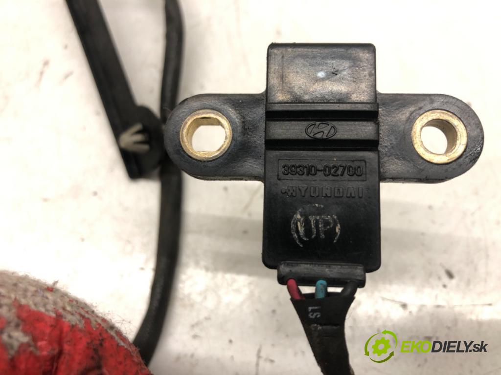 KIA PICANTO I (SA) 2004 - 2012    1.1 48 kW [65 KM] benzyna 2004 - 2011  snímač pozice hřídele klikového 39310-02700 (Snímače polohy kliky, vačky)