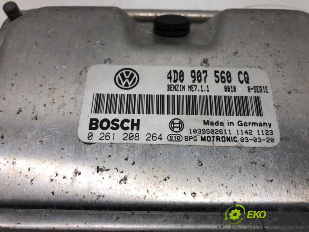 VW PHAETON (3D1, 3D2, 3D3, 3D4, 3D6, 3D7, 3D8, 3D9) 2002 - 2016    4.2 V8 4motion 246 kW [335 KM] benzyna 2003 - 2016  riadiaca jednotka Motor 4D0907568CQ (Riadiace jednotky)