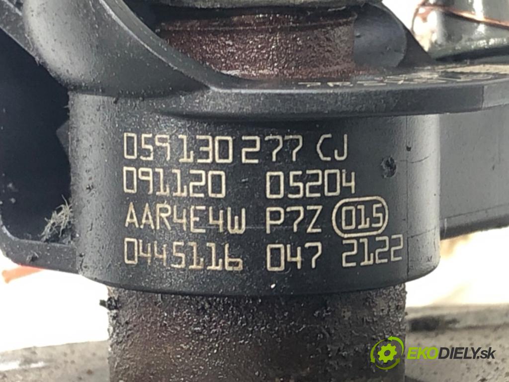 AUDI A6 C6 Avant (4F5) 2004 - 2011    2.7 TDI 140 kW [190 KM] olej napędowy 2008 - 2011  vstřikovač 059130277CJ 0445116047