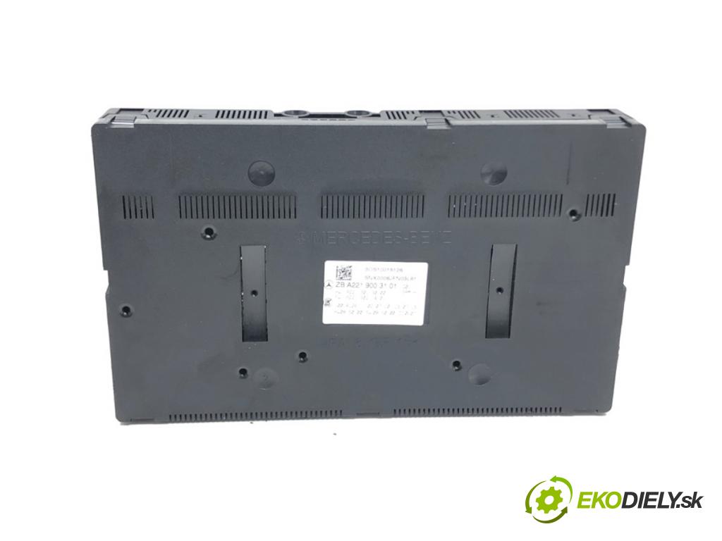 MERCEDES-BENZ KLASA S (W221) 2005 - 2013    S 500 (221.071, 221.171) 285 kW [388 KM] benzyna 2  Modul SAM A2219003101 (Ostatné)