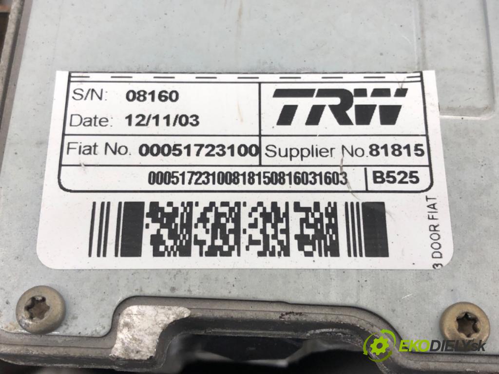 FIAT STILO (192_) 2001 - 2010    1.8 16V (192AXC1A, 192BXC1A) 98 kW [133 KM] benzyn  Pumpa servočerpadlo 00051723100 (Servočerpadlá, pumpy riadenia)