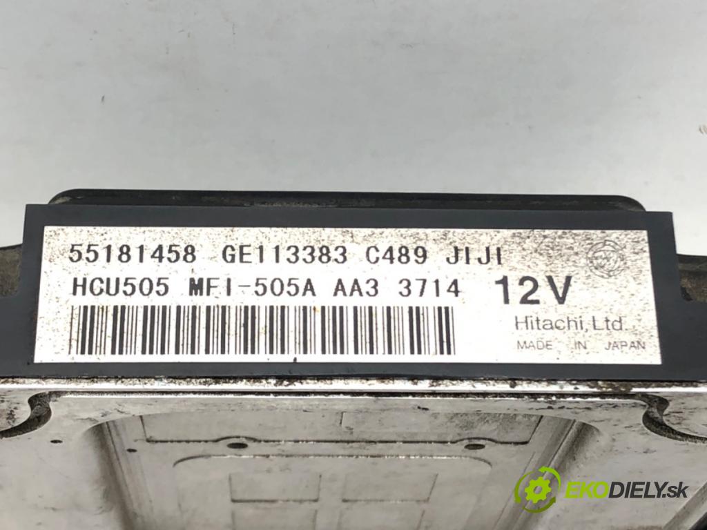 FIAT STILO (192_) 2001 - 2010    1.8 16V (192AXC1A, 192BXC1A) 98 kW [133 KM] benzyn  riadiaca jednotka Motor 55181458 (Riadiace jednotky)