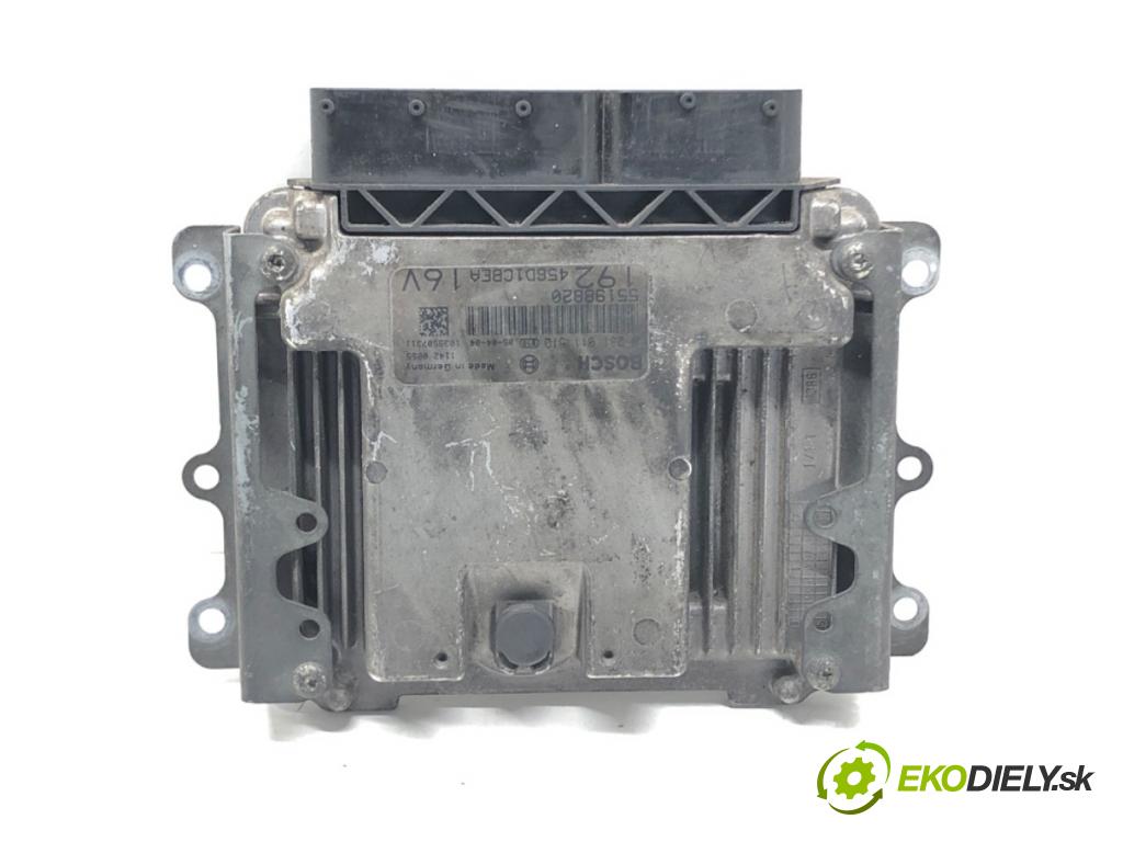 FIAT STILO (192_) 2001 - 2010    1.9 JTD 103 kW [140 KM] olej napędowy 2004 - 2006  riadiaca jednotka Motor 0281011510 55198820 (Riadiace jednotky)