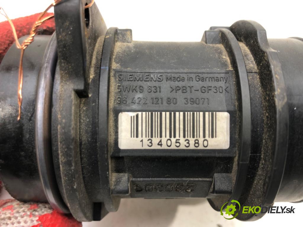 CITROEN C3 I (FC_, FN_) 2002 - 2022    1.4 HDi 50 kW [68 KM] olej napędowy 2002 - 2022  Váha vzduchu 5wk9631 (Váhy vzduchu)