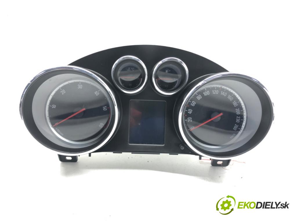 OPEL ASTRA J (P10) 2009 - 2015    2.0 CDTI (68) 118 kW [160 KM] olej napędowy 2009 -  Prístrojovka 13338434 (Prístrojové dosky, displeje)