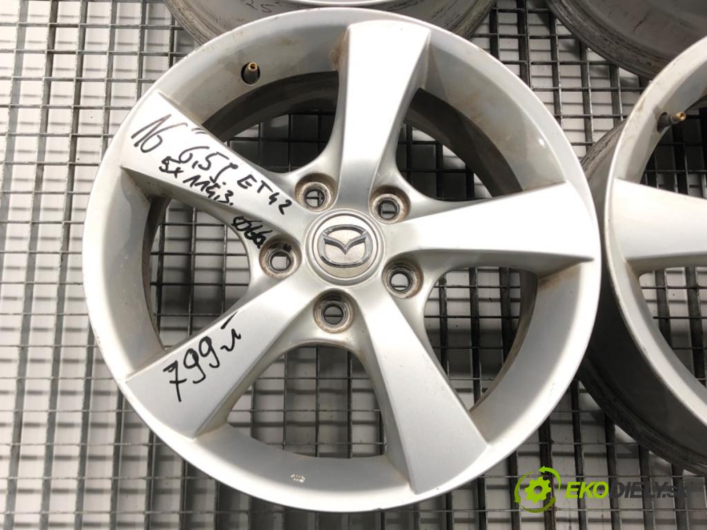 MAZDA --- --- disky hliníkové 16 6.5J: 5x114,3 ET42 stred CENTR. 66