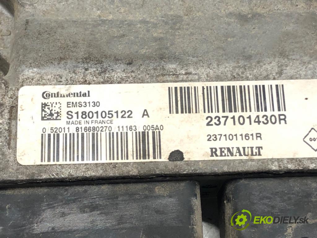 DACIA LOGAN (LS_) 2004 - 2022    1.6 MPI 85 62 kW [84 KM] benzyna 2010 - 2022  riadiaca jednotka Motor 237101430R (Riadiace jednotky)